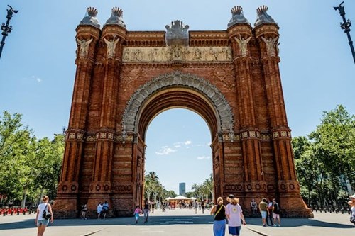 Arc de Triumf in Barcelona
